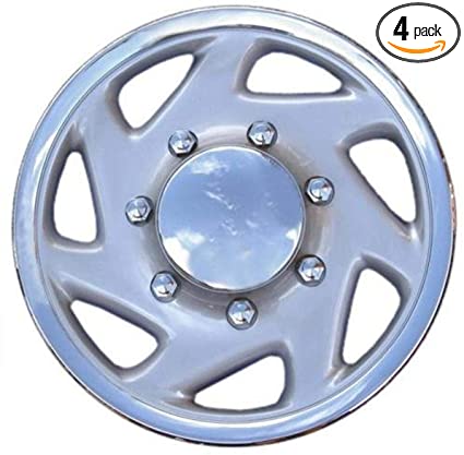 Drive Accessories KT-317-16C/S, Ford, 16" Chrome Finish Replica Wheel Cover, (Set of 4)