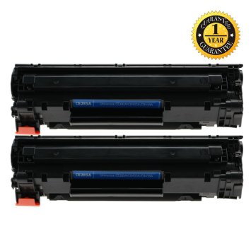 INK E-SALE Black Cartridge CE285A (85A) Laser Toner Compatible for HP LaserJet Pro P1102w, M1212nf - 2 Pack