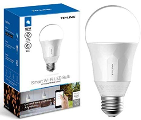 TP-LINK A   E27 Intelligent Tunable WiFi LED Light Bulb, Plastic, E27, Plastic, weiß, E27, 7 wattsW