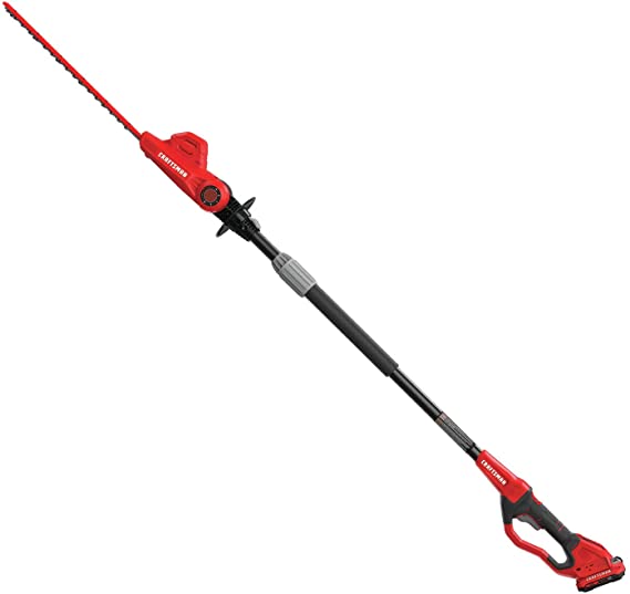 CRAFTSMAN 20V MAX Pole Cordless Hedge Trimmer, 18-Inch (CMCPHT818D1)