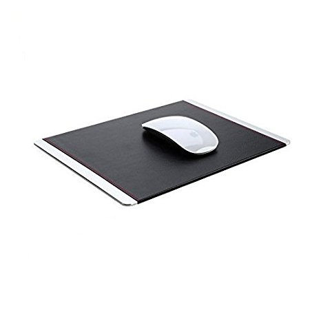 Nekmit® Gaming Aluminum Leather Mouse Pad Mat for Fast and Accurate Control (7.5''x10'')