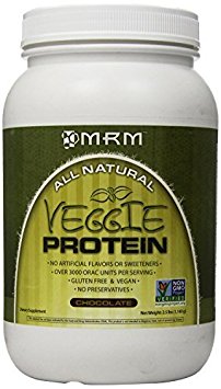 MRM All Natural Veggie Protein, Chocolate, 2.5 Pound by MRM