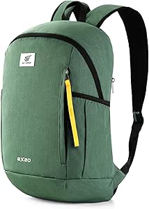 SKYSPER Small Backpack 20L Hiking Backpack Lightweight Travel Daypack for Women Men(Green)