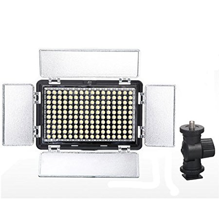 ILED Ultra Bright 160 Daylight On-Camera Dimmable LED Video Light