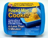 Rapid Mac Cooker - Microwave Boxed Macaroni and Cheese in 5 Minutes Easy Lunch and Dinner