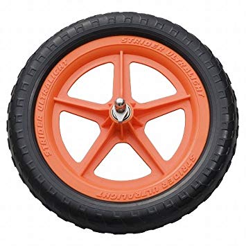Strider - Ultralight Wheel with Strong Custom STRIDER Rim, Orange