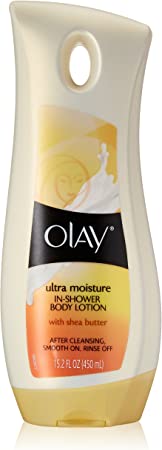 Olay Body Ultra Moisture In-Shower Body Lotion with Shea Butter, 15.2 oz.