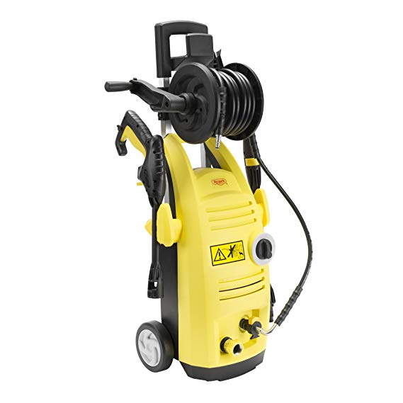Realm BY01-VBS-WTR 2000 PSI 1.60 GPM 13 Amp Electric Pressure Washer with Hose Reel