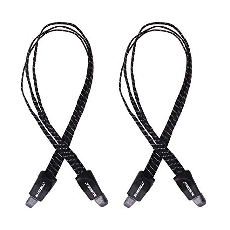 BCP 2pcs 70cm Bicycle Motorcycle Bungee Elastic Cord Luggage Strap