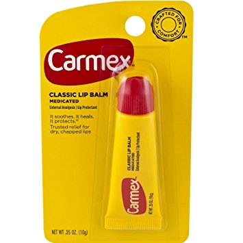 Carmex Classisc Lip Balm Medicated 0.35 oz ( Pack of 12)