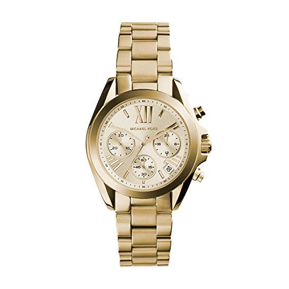 Michael Kors MK5798 Ladies Gold Mini Bradshaw Watch