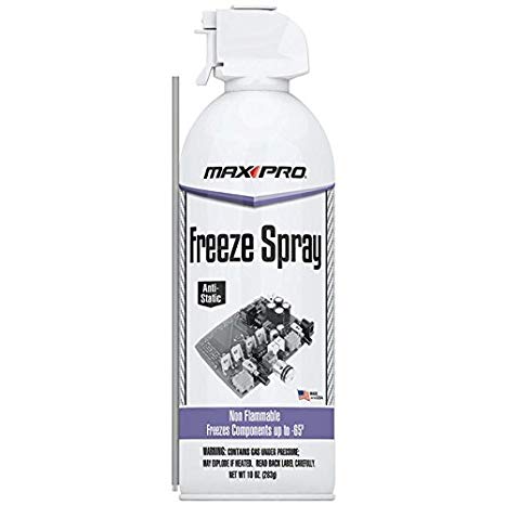 MAX Professional 7777 Blow Off Freeze Spray Electronic Component Cooler, FR-777-777 (10 oz)