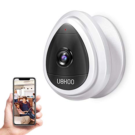 Security Camera, UOKOO Wi-Fi Wireless Security Smart IP Camera Surveillance System Remote Monitoring with Motion Email Alert/Remote Monitoring for Pet Baby Elder Pet Nanny Monitor