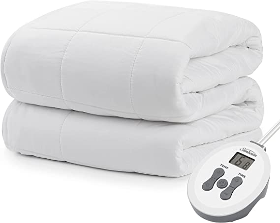 Sunbeam Restful Premium Quilted Heated Mattress Pad - Twin