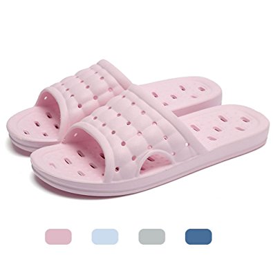 Men’s and Women’s Non-Slip Bathroom Shower Slippers with Foot Massage Fashion Sandal