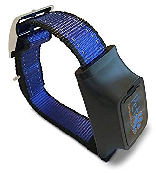 NO SHOCK Humane Bark Collar For 25-150 lb Dogs, Extremely Effective & No Pain or Harm, 7 Different Bark Sensitivity Levels, Bark Collar Vibration, Premium Nylon Collar & No Rust Buckle, ON/OFF Button