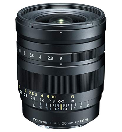 Tokina FRN-MF20FXSE 20mm f/2 FE MF Lens for Sony E