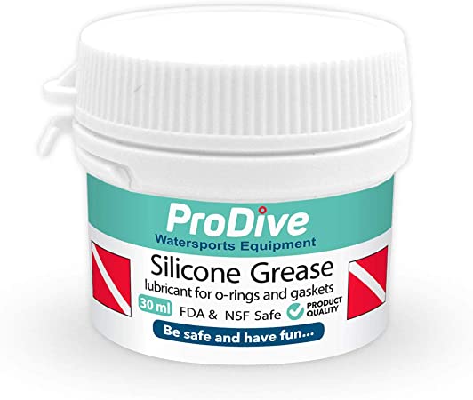 ProDive Scuba Diving Silicone Grease O-Ring Valve Camera Case Lubricant 30 ml.