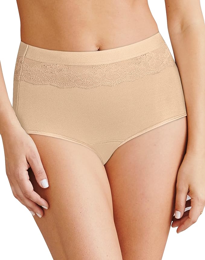 Bali Women's Beautifully Confident with Leak Protection Liner Brief