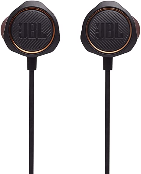 JBL Quantum 50 Wired, in-Ear Gaming Headphones with Inline Control - Black