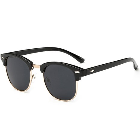 Joopin® Semi Rimless Polarized Sunglasses Women Men Retro Brand Sun Glasses