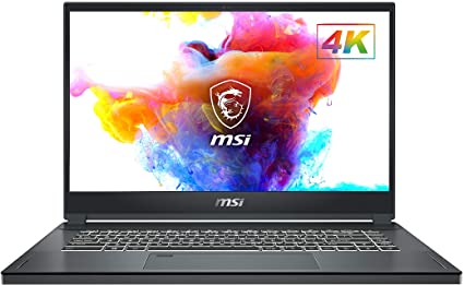 MSI Creator 15 A10SEV-001 15.6" UHD 4K Ultra Thin Bezel Adobe 100% Thin and Light Professional Laptop Intel Core i7-10875H RTX2060 32GB DDR4 1TB NVMe SSD TB3 Win10PRO VR Ready