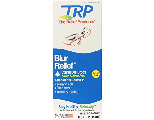 Blur Relief Homeopathic Eye Drops, 0.5-Ounce Package by Ring Relief