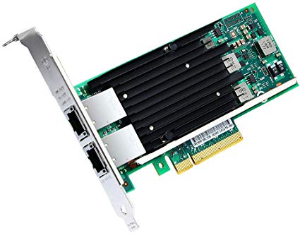 ipolex for Intel X540-T2, 10GbE Converged Network Adapter(NIC), X540 Chipset, PCI-E X8, Dual RJ45 Copper Port CNA