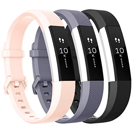 Vancle Replacement Bands with Metal Buckle for Fitbit Alta HR and Fitbit Alta