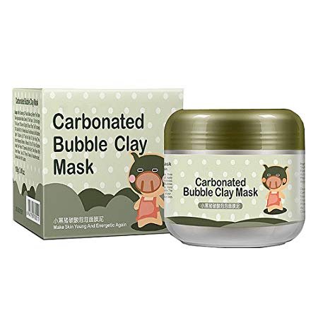 HailiCare Carbonated Bubble Clay Mask Bubbles Mud Mask Moisturize Deep Cleansing Face Mask 100g