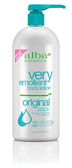 Alba Botanica Very Emollient, Original Body Lotion, 32 Ounce