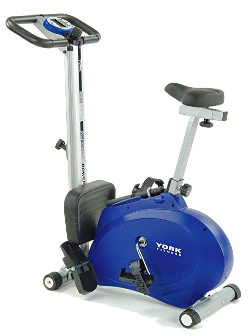 York 2 in 1 Cycle/Rower-Dual Features