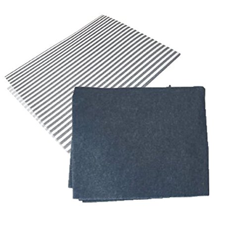 SUDS-ONLINE Complete Cooker Hood Vent Extractor Filter Set includes 2x Grease Filters & 1x Carbon Charcoal Odour Removal Filter, fits the following makes HOTPOINT BOSCH NEFF ZANUSSI CANDY WHIRLPOOL INDESIT ELECTROLUX BELLING SMEG BAUMATIC UNIVERSAL