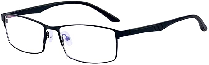 ALWAYSUV Myopia Glasses Black TR90 Frame Shortsighted Eyeglasses ForMen Women -1.5 Please kindly note these are not reading glasses