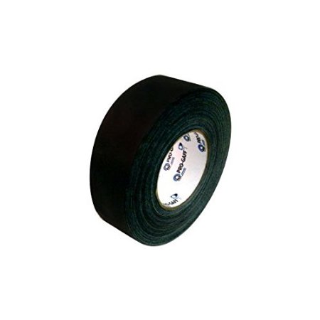 Pro Gaff Gaffers Tape 1 and 2 inch widths, 17 colors available, 2 inch, Black