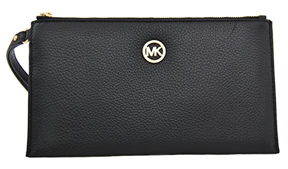 Michael Kors Fulton Large Zip Clutch Wristlet Wallet