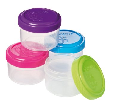 Sistema Dressing Pots To Go Containers - 4 x 35 ml