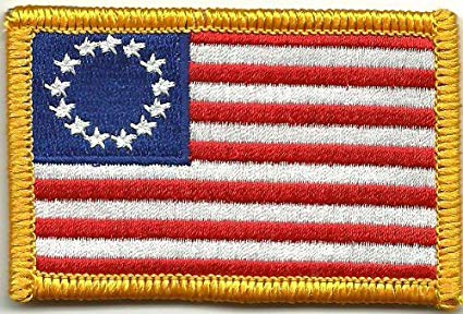 Tactical Betsy Ross Flag Patch - Red White & Blue