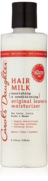 Carol's Daughter Hair Milk Original Leave-In Moisturizer for Unisex, 8 Ounce