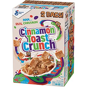 Cinnamon Toast Crunch Cereal (2 Pack 49.5 oz)