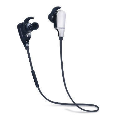 Bluetooth Headphones Wireless Sports 4.1 Bluetooth Headset Earbuds Ansion Lightweight HD Stereo Earphones Noise Cancelling Headphones W/Mic In-Ear Sweatproof Earpiece HandsFree for Smartphones-Black