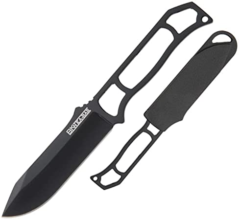 KA-BAR BK23BP Becker Skeleton Fixed 3.25 in Blade Stainless Handle, Black