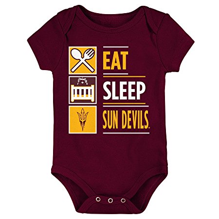 OuterStuff NCAA boys All I Do Short Sleeve Onesie