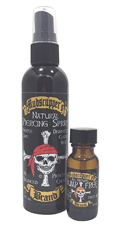 Mudscupper's Ultimate Piercing Care Set - Piercing Aftercare Treatment