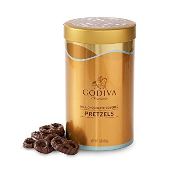 Godiva Chocolatier Milk Chocolate Covered Pretzels, Gift Pack