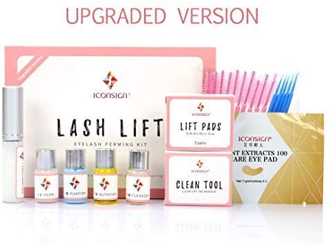 ICONSIGN Lash lift kit Eyelash Perm Kit Glue Upgraded Version