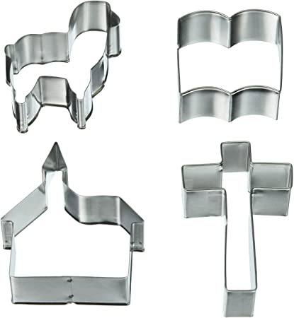 Fox Run Easter Cookie Cutter Set, 4-Piece