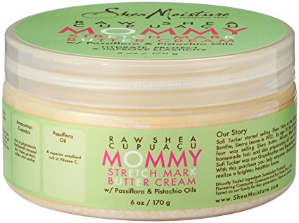 Shea Moisture Mommy & Me Pre/Post Natal Stretch Mark Body Butter, 6 Ounce