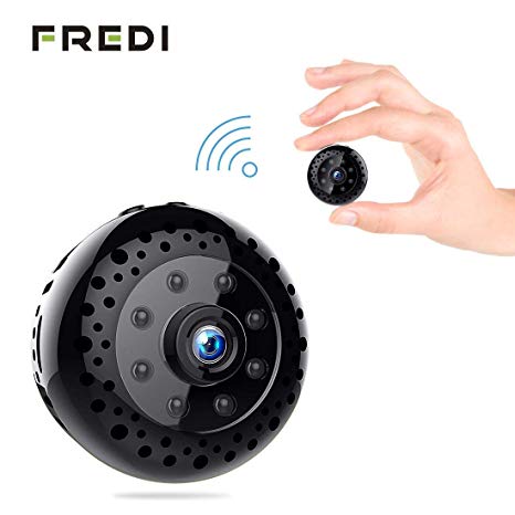 Hidden Spy Camera, Mini WiFi HD 1080P Wireless Security Nanny Cam for iPhone/Mac/Android/Window Remote View with Motion Detection