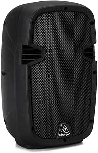 Behringer PK108A 8" 240W 2-Way Active PA Powered Speaker with Built-In Media Player and Integrated Mixer